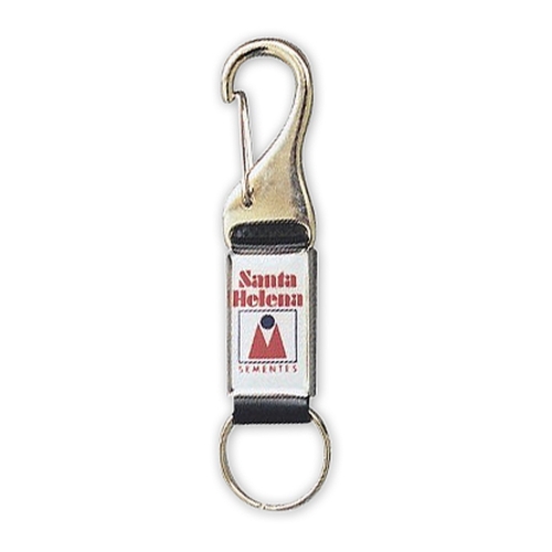 Chaveiro Perfil Personalizado – Mosquete em Metal com Resina Epóxi-102