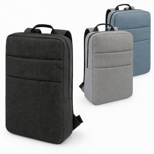 Mochila em Lona Jeans Personalizada com Compartimento para Notebook-M613