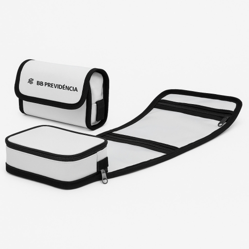 Necessaire Viagem Dobrável em Lona – Praticidade e Organização para o Dia a Dia-NC228