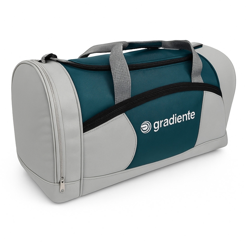 Bolsa G em Nylon com Zíper Curvo – Personalizada com Logo-B105