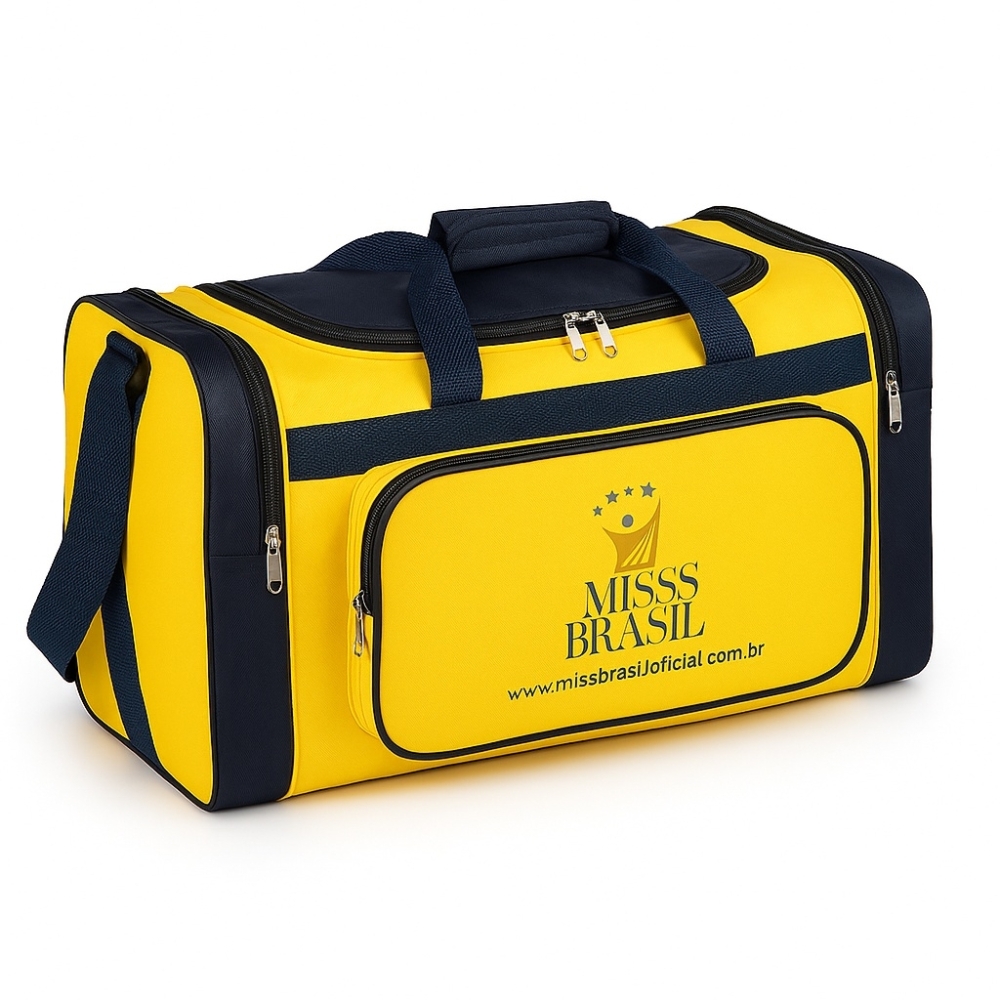 Bolsa de Viagem Grande em Lona – Personalizada com Logo-B103
