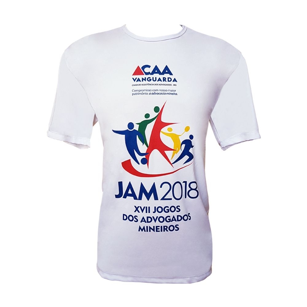 Camisa Dry Fit Sublimada Frente e Costas – Personalizada