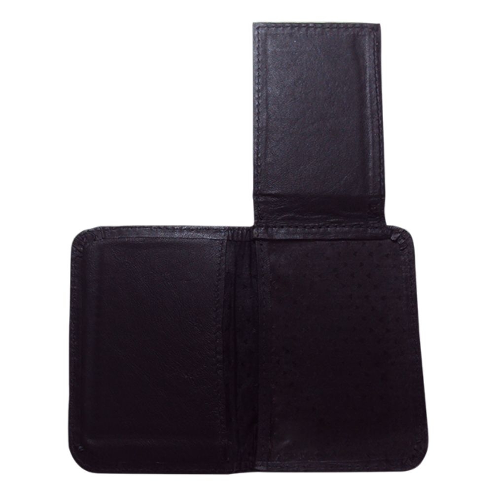 Carteira em Couro com Hot Stamp e Lingueta – Brasão Personalizado