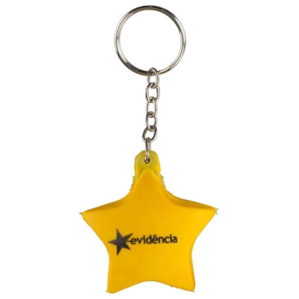 Chaveiro Anti-Stress Estrela – Personalizável