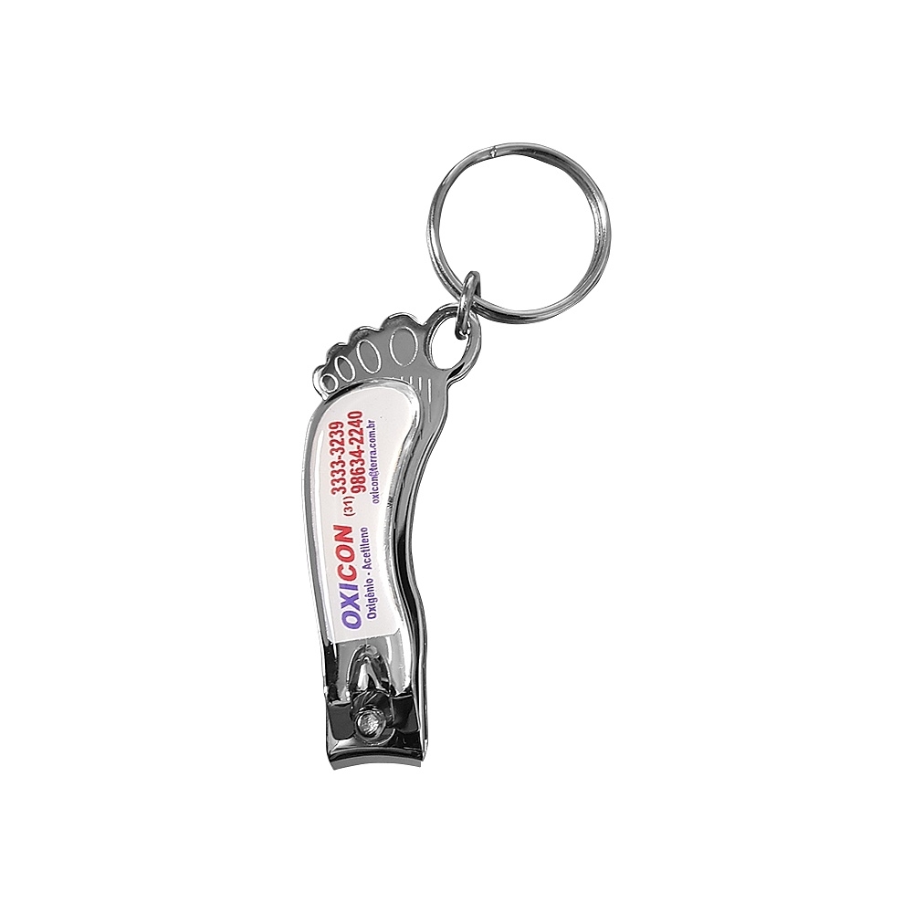 Chaveiro Cortador de Unha Pezinho – Personalizado com Resina ou Gravação a Laser-738