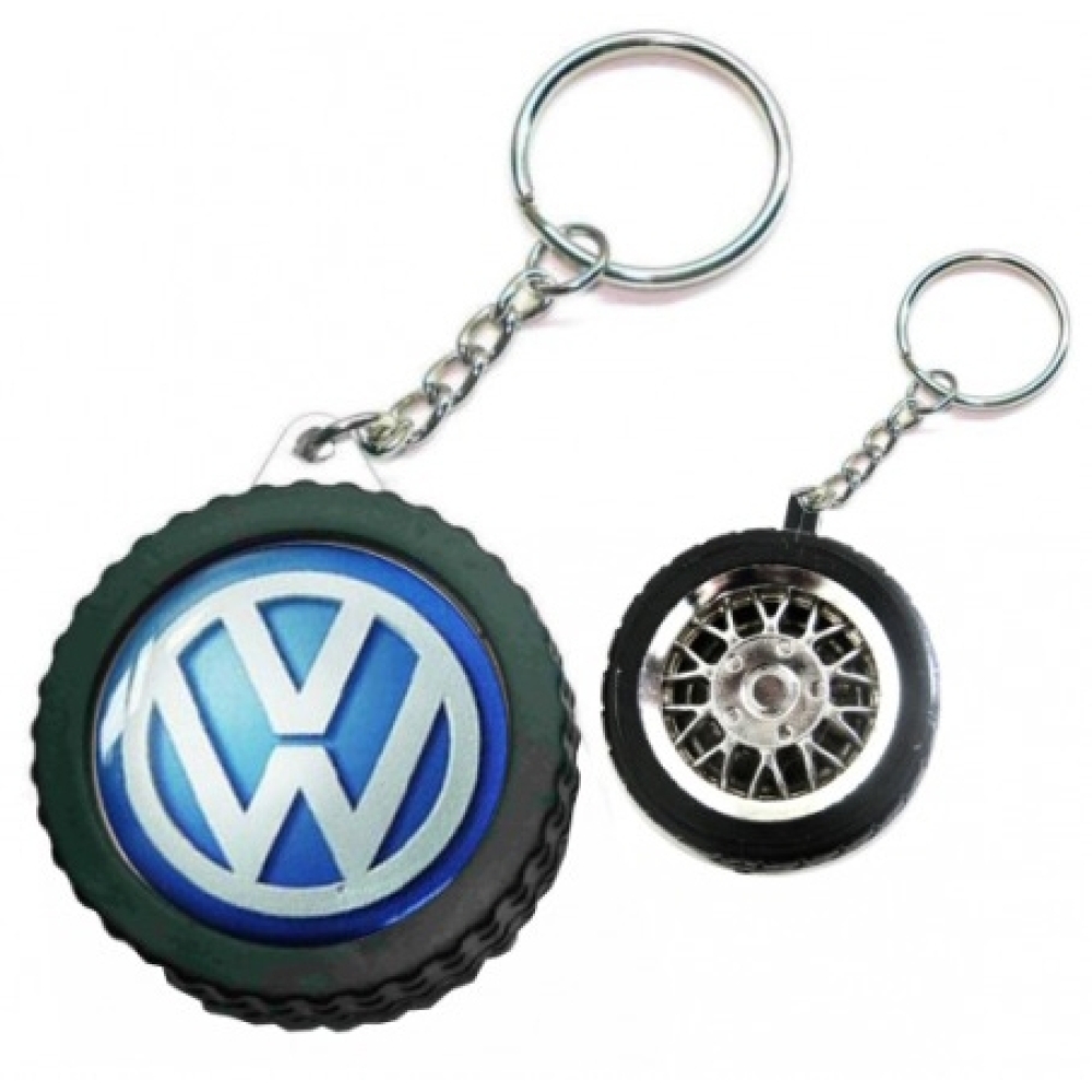 Chaveiro Pneu Personalizado – Formato Exclusivo com Resina Epóxi-PNJ