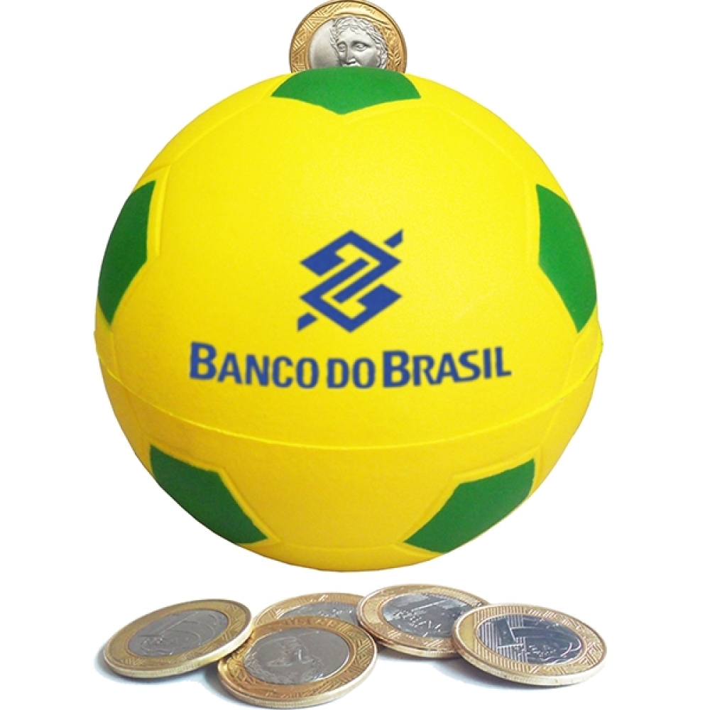 Cofrinho SCBF – Bola de Futebol Personalizável